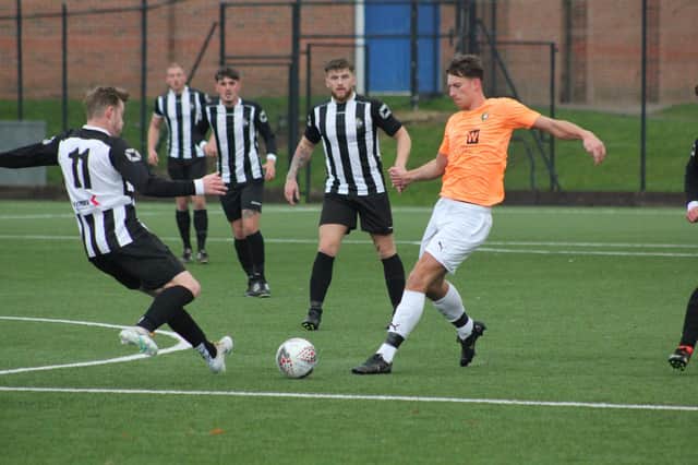 Kieran Link opened the scoring for Edgehill at Newby