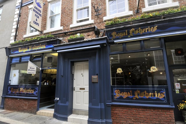 Royal Fisheries, located on Baxtergate, came in at number six. A Tripadvisor review said: "One of the top places to have fish and chips in Whitby."