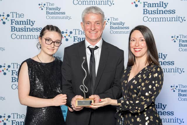 From left: Betsy Watson, Mark Watson and Lizzie Watson.