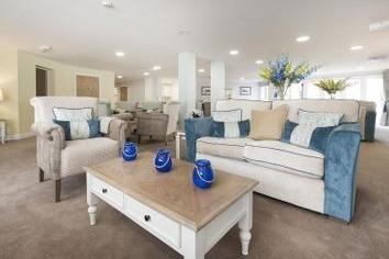 This two bedroom and one bathroom apartment is currently for sale with McCarthy Stone for £270,000
