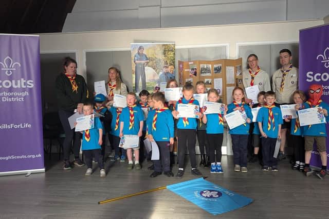 1st Filey Beavers Investiture