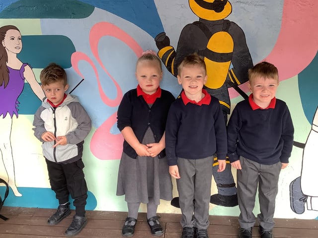 New starters at Snainton School.
