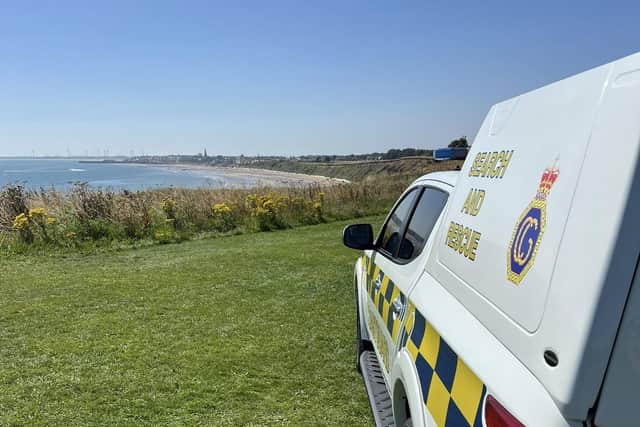 Coastguard teams from Bridlington and Filey were involved in the rescue