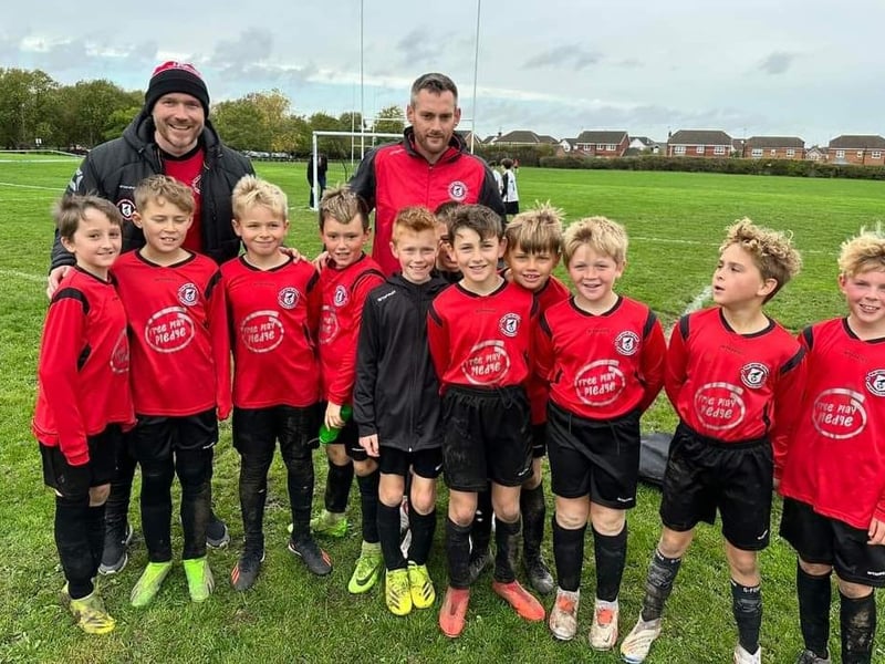 Burlington Jackdaws Under-10s.