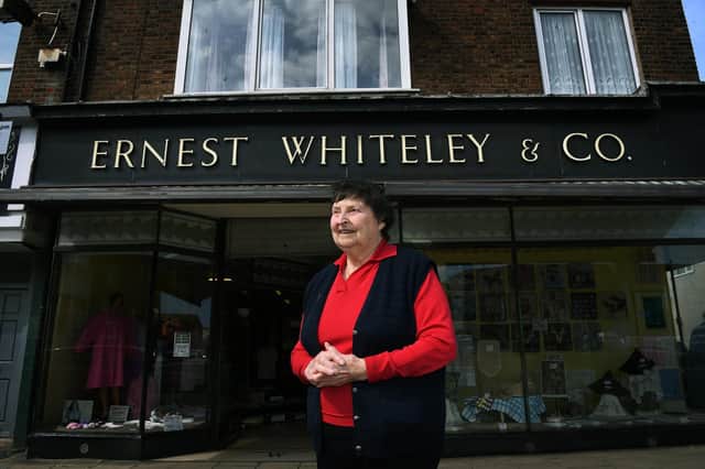 Ernest Whiteley and Co has been running on the Promenade in Bridlington since 1901, and Ann Clough worked in the shop for over 60 years. Photo courtesy of Jonathan Gawthorpe.