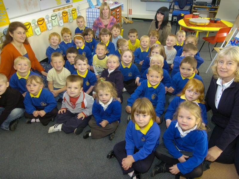 2008 Braeburn Infants Reception 5 and 6 - Staff (from left).. Caroline Rattley, Sue Topliss, Bev Chapman, Janet Hastie.