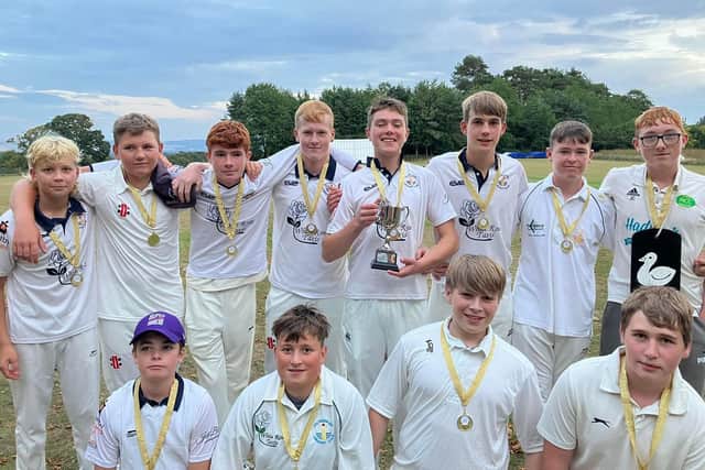 Fylingdales CC U15s saw off Driffield CC win League Cup final