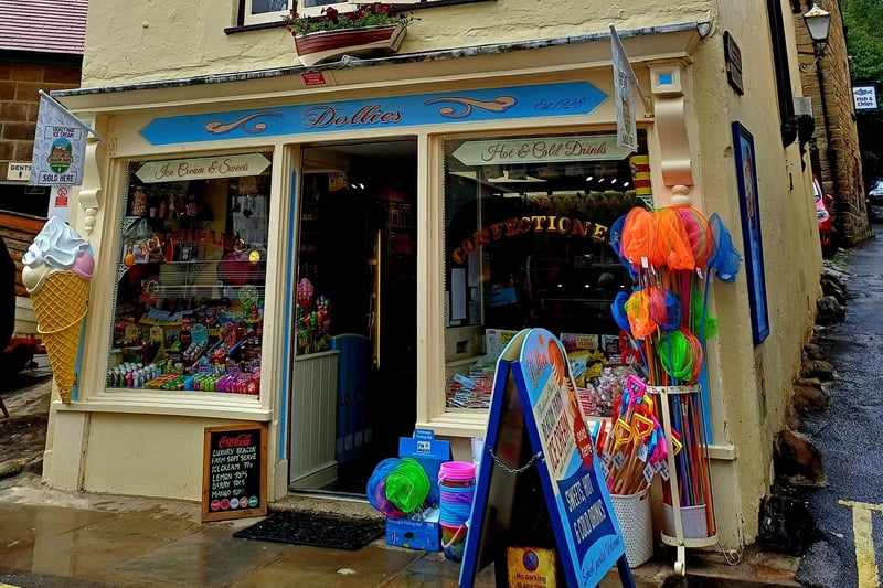 Sweet shop in Robin Hood's Bay.