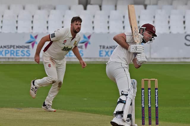 Staxton swing bowler Dan Outhart could be a key man in Sunday's play-off.
