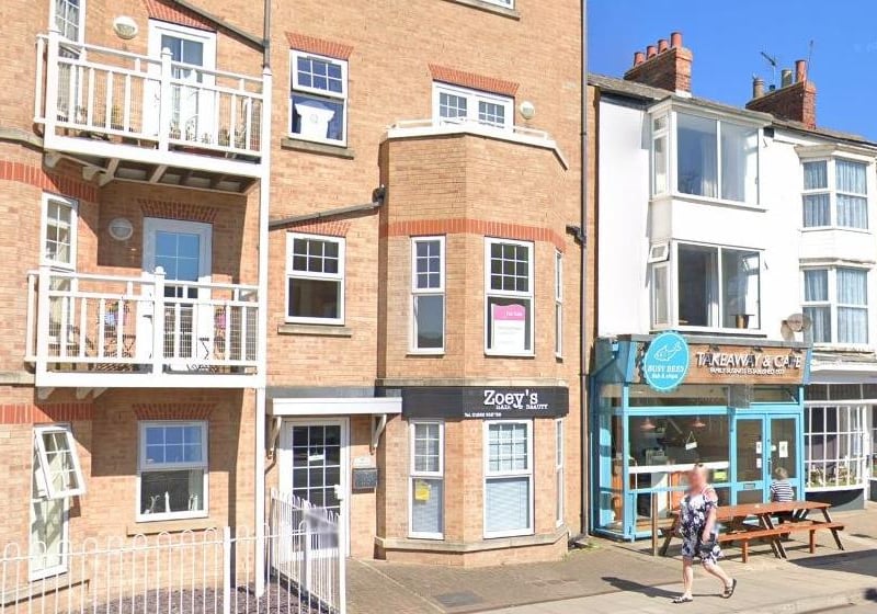 Zoey's Hair and Beauty is located on the Promenade, Bridlington.