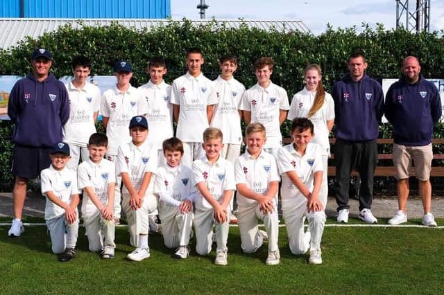 ​The Staithes Cricket Club Under-15s team has been boosted by the Broadacres grant ahead of the new season