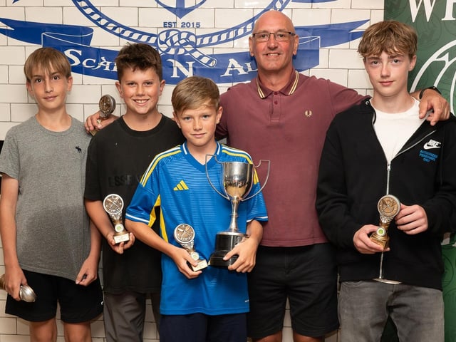 Boys under 14s winners - Friendship. Photo: Natasha Hill