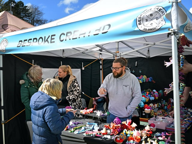 The stalls were exciting and very varied at the event.