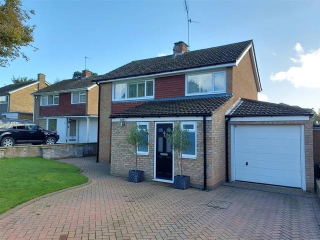 This three bedroom and two bathroom detached house is for sale with Colin Ellis with a guide price of £385,000.