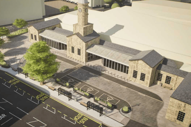 Proposed design for Scarborough Station Gateway.