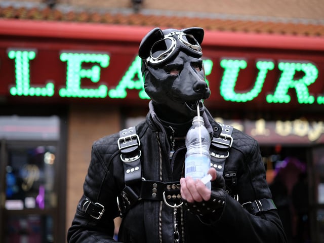 Time for refreshments at Whitby Goth Weekend