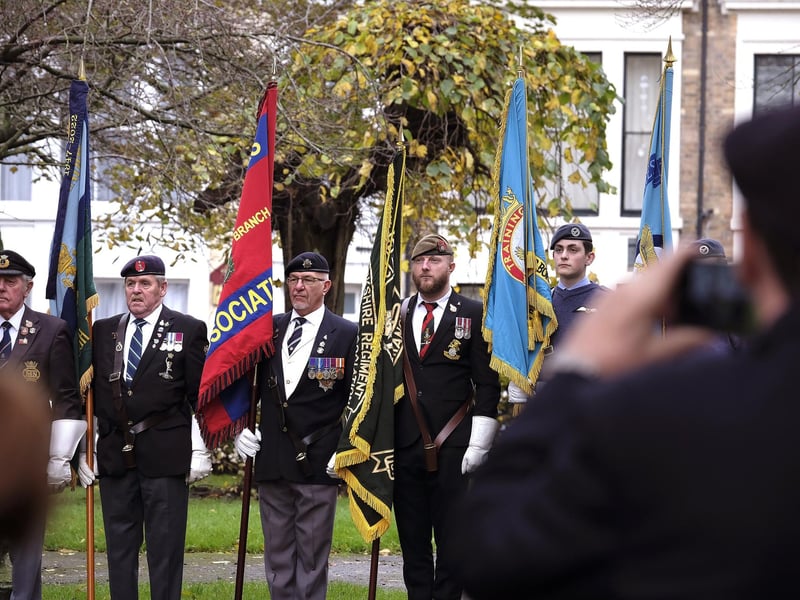 Planting of the Crosses ceremony at Alma Square.