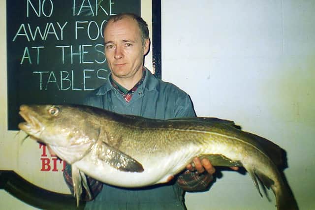 Brian Harland showing his longevity with a 17lb 3oz catch from December 11 1996, and he is still going strong 28 years later.