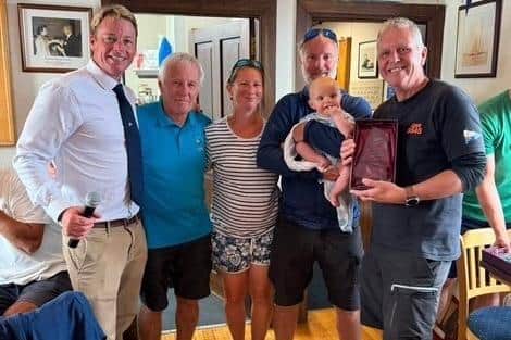 Scarborough Yacht Club Regatta Class Winners Firebird. Photo by Ooh Hula Hoop