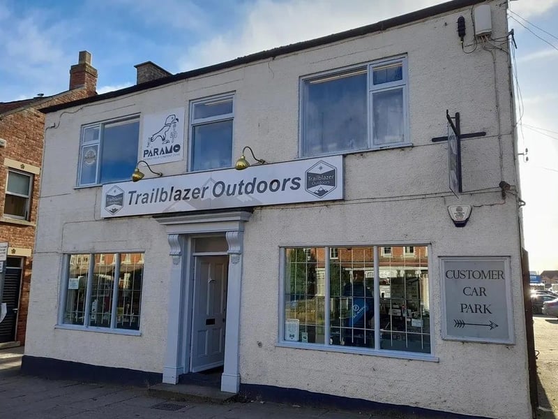 Outdoor clothing and supplies store run from outstanding showroom premises in the heart of Pickering, North Yorkshire, at the foot of the North Yorkshire Moors - a perfect hub for the outdoor enthusiast. Currently listed for sale with Ernest Wilson for £64,950 leasehold.