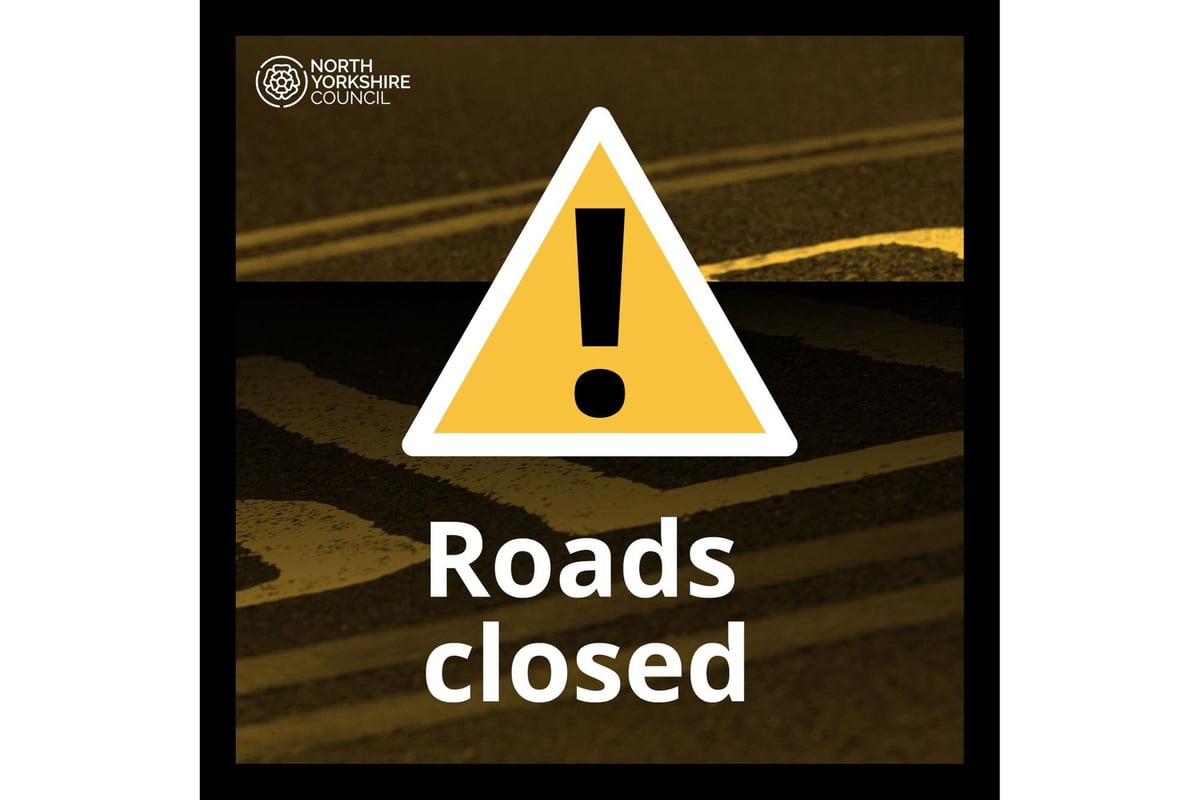 LANGDALE MOOR FIRE: Friday August 29 8.15am - More than 20 roads closed including A171 Whitby to Scarborough road
