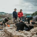 The Big Dig archaeological dig in Scarborough, part of the Big Ideas by the Sea festival. Photo by Matt Cooper Photography.