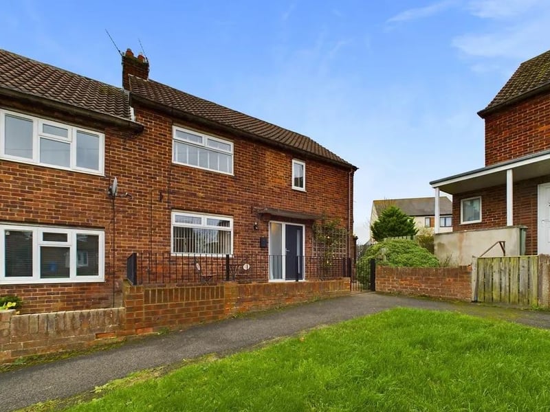 Three-bedroom semi, £235,000, for sale through Strike.