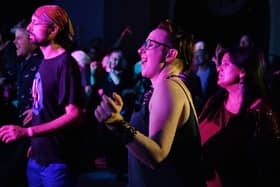 Revellers enjoying the Whitby Musicport festivities.
picture: Paul Armstrong, the Artistic Lens