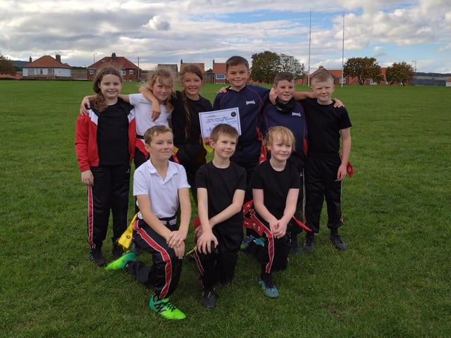 Oakridge School rugby team took part in a school sports partnership event at Whitby Rugby Club.
