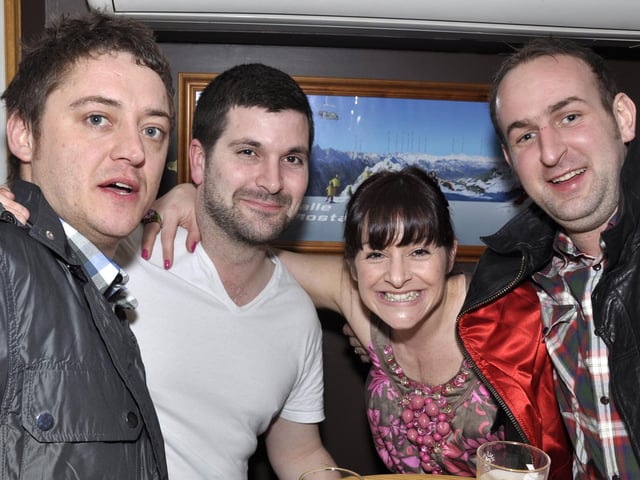 Archibald, Tim, Sylvia and Dave.