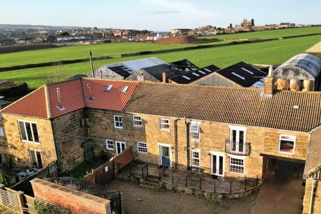 This stone farmhouse with contemporary interiors is in a rural setting close to the coast. New Gardens is a collection of former farm buildings arranged round a courtyard at the end of a farm track on the east of the town.
Raw Pastures, New Gardens, Whitby, is for sale priced £550,000, with Hope and Braim estate agents, tel. 01947 601301.