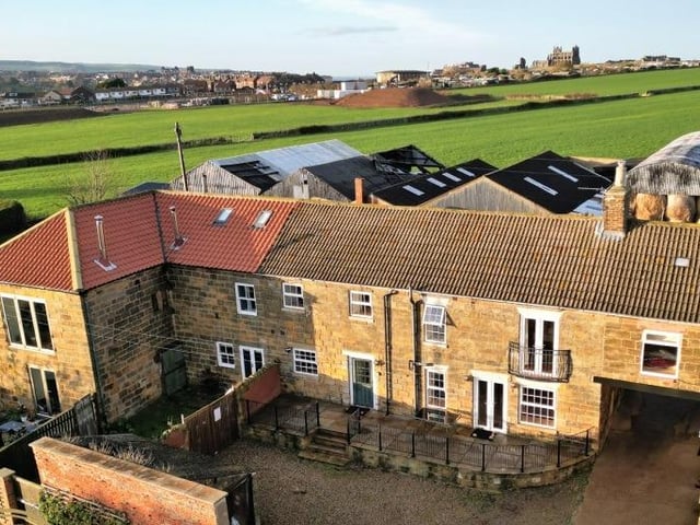 This stone farmhouse with contemporary interiors is in a rural setting close to the coast. New Gardens is a collection of former farm buildings arranged round a courtyard at the end of a farm track on the east of the town.
Raw Pastures, New Gardens, Whitby, is for sale priced £550,000, with Hope and Braim estate agents, tel. 01947 601301.