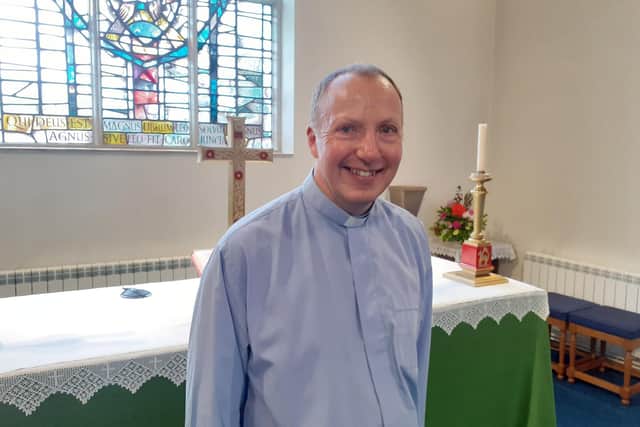 Revd Canon Mike Cansdale.