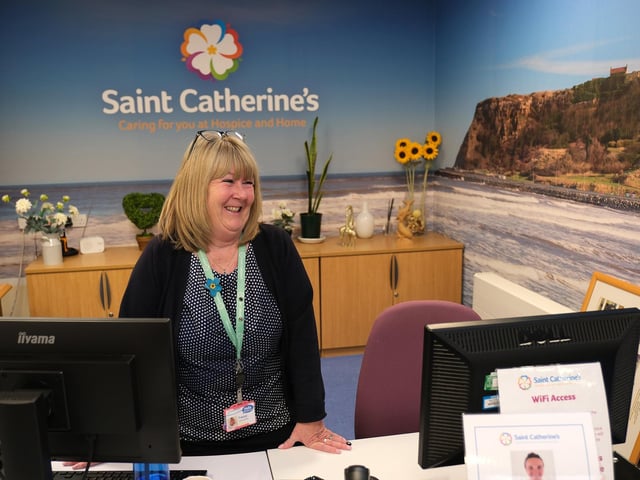 Tracy Kipling in reception