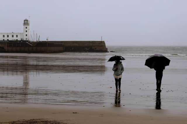 The Yorkshire coast is set to stay wet and mild this week, according to the Met Office.