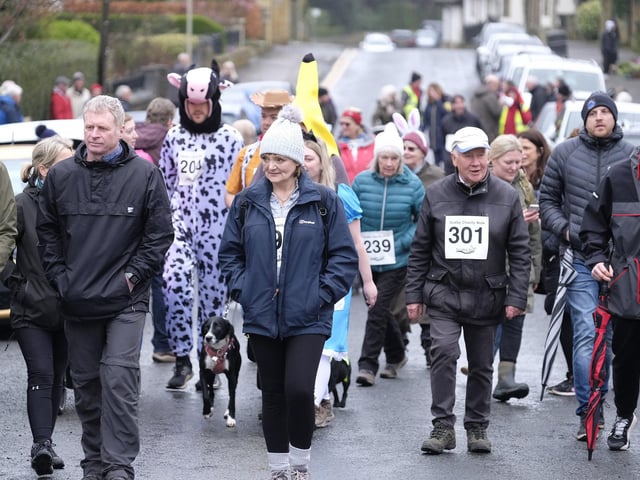 Striding out for charity