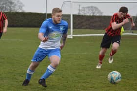 Nathan Poole would score his first goal for Heslerton in their victory over Sinnington in Saturday’s Beckett League Division Two clash.