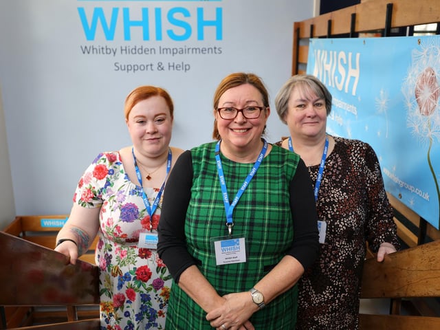WHISH Team Ellie Marshall ,Yvonne Harrison,and Andrea Hansell