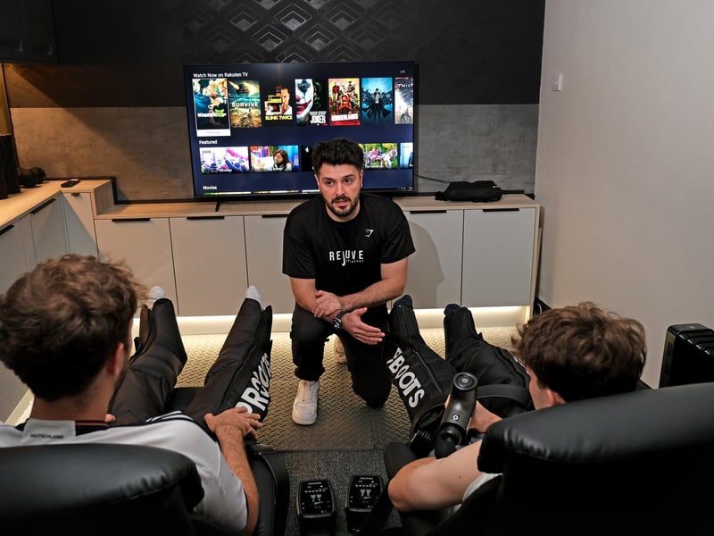 TJ talks to clients