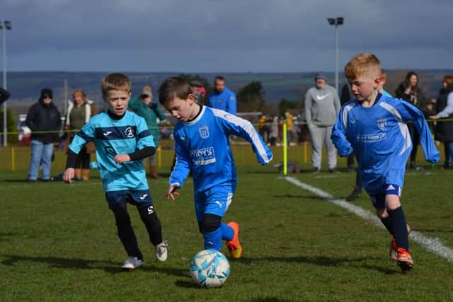 Hornets on the attack v Flamborough.