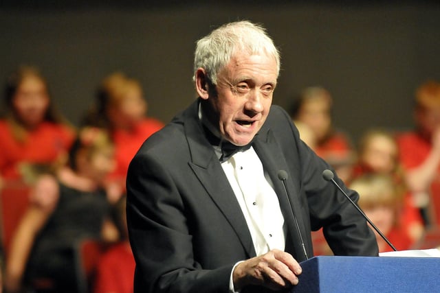 The late Harry Gration MBE hosted the concert for many years.