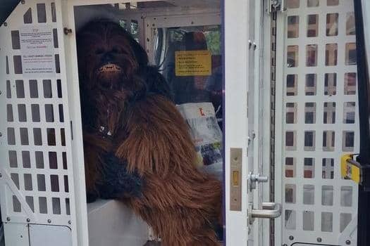 Well Wookiee here! Chewbacca falls foul of the Empire at Sci-Fi Scarborough