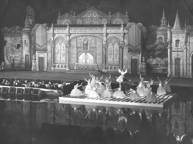 'King Rhapsody' at the Open Air Theatre, in 1956.