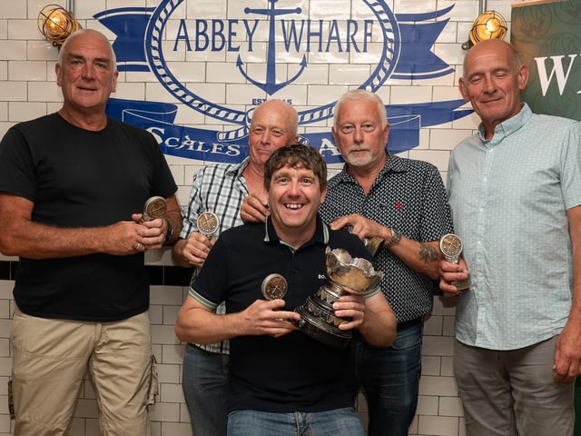 Men's over 60s winners - Fisherlads. Photo: Natasha Hill