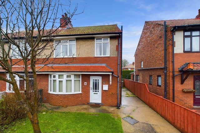 This three bedroom semi-detached house is for sale with Hunters for £160,000.