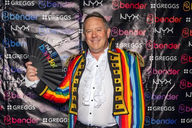 Jonathan Rippon at Manchester Pride