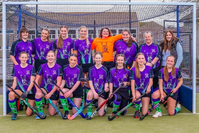 Danby Ladies 1s lost 2-1 at home to North Shields. Photos by Brian Murfield