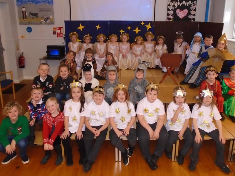 Ruswarp School performance Shine Star Shine.