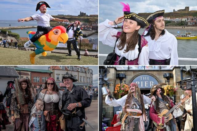 Images from Whitby Pirate Festival.