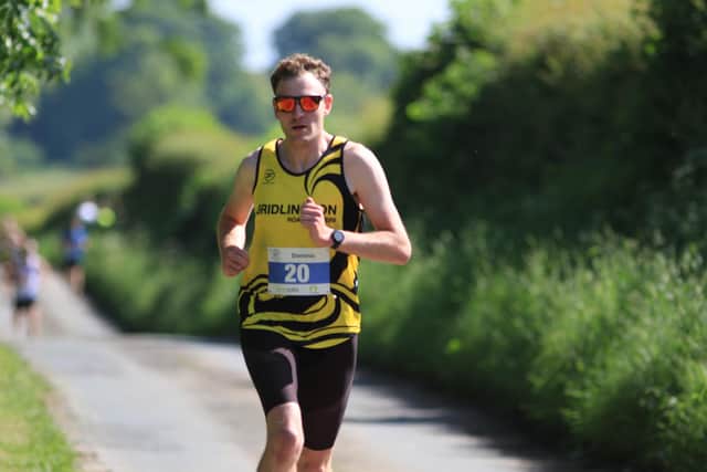 Bridlington Road Runner Dom Bond finished third in the Top of the Wolds 10K. PHOTOS BY TCF PHOTOGRAPHY